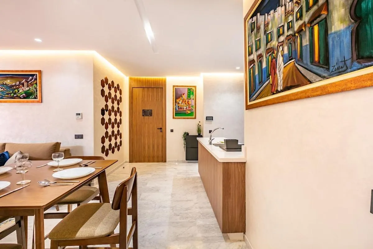 Appartement Luxury 2Chambres Gueliz Topcenter Marrakesh
