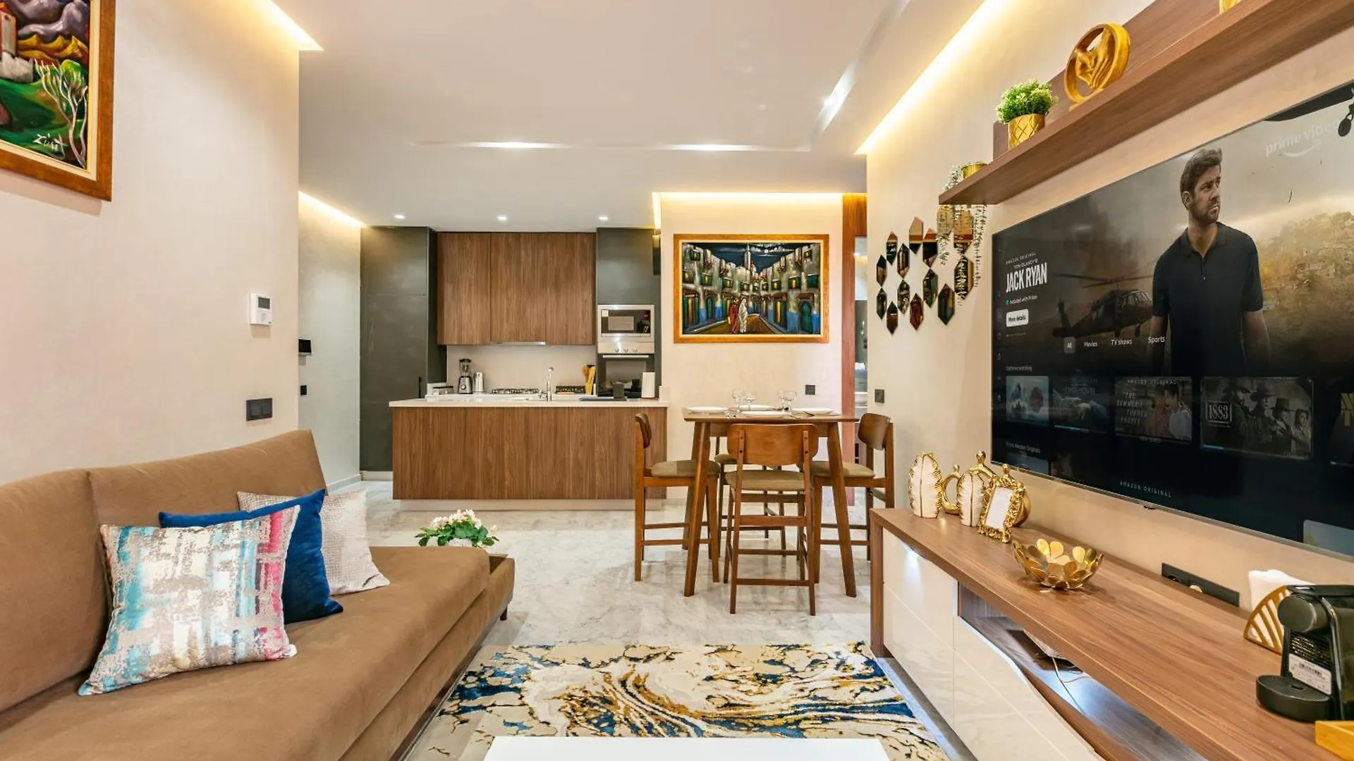 Luxury 2Chambres Gueliz Topcenter Marrakesh